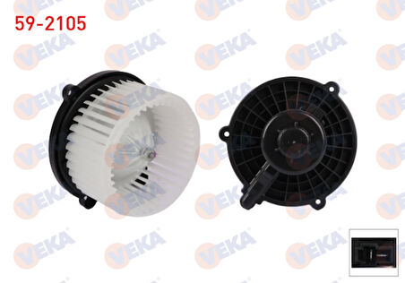 KİA CERATO (LD) KALORİFER MOTORU 2004-2012 ARASI 97113-2F000 59-2105