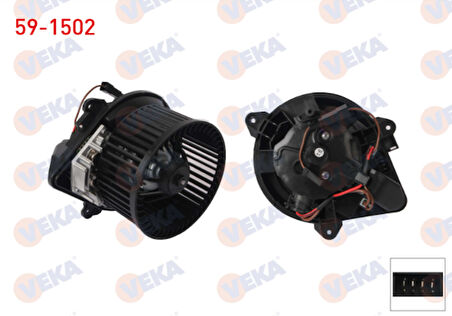 CİTROEN XSARA KALORİFER MOTORU 1997-2005 ARASI 6441.K4 6441.J4 59-1502