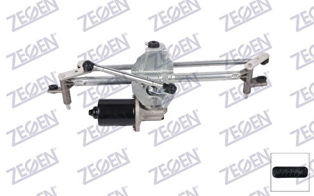 OPEL CORSA C ÖN SİLECEK MOTORU MEKANİZMALI 2000-2006 ARASI 1270000 23001902 1274137