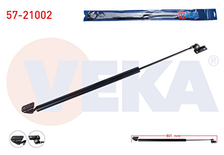 HYUNDAİ H100 BAGAJ AMORTİSÖRÜ SAĞ 747mm/700N SAG 1993-2004 ARASI 83950-43012