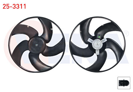 PEUGEOT 206 (2A/C) 1.4i 16V FAN MOTORU AC- 1998-2006 ARASI GP.25-3311