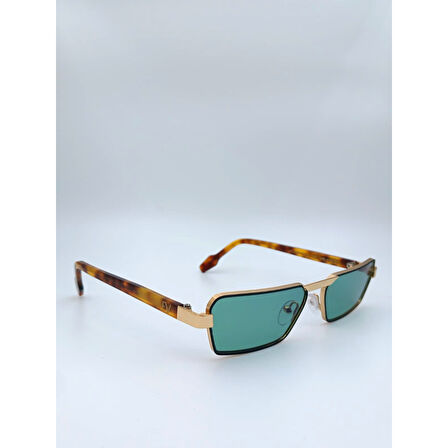 FV JACHIN MBLK/GLD YEŞİL 58 Franco Vital Güneş Gözlüğü