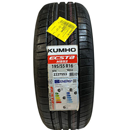 195/55R16  KUMHO HS52 ECSTA 87V