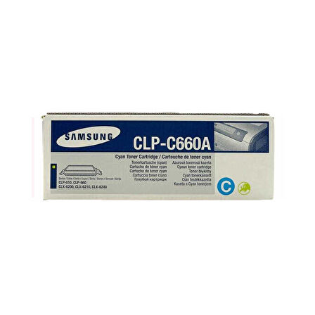 Samsung CLP-660Hp ST886A Mavi Orijinal Toner