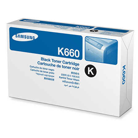 Samsung CLP-660Hp ST907A Siyah Orijinal Toner