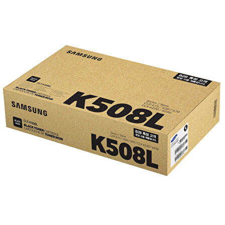 Samsung CLT-K508LHp SU191A Siyah Orijinal Toner Yüksek Kapasiteli