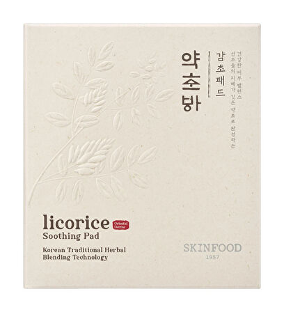 Natural Herb Licorice Shoothing pad  60ea