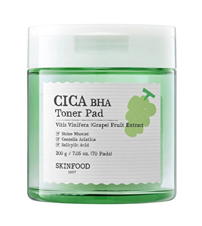 Shine Muscat Cica BHA Toner Pad 70ea 