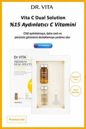 Dr. Vita Vita C Dual Solution %15 Aydınlatıcı C Vitamini Seti