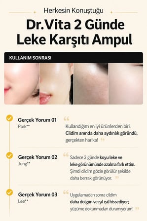 Dr. Vita Vita C Dual Solution %15 Aydınlatıcı C Vitamini Seti
