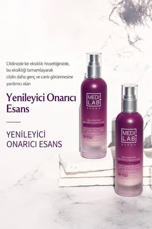 Medilab Derma RR-FLU Yenilenme Destekleyici Esans 130 ml Peptitli Onarıcı