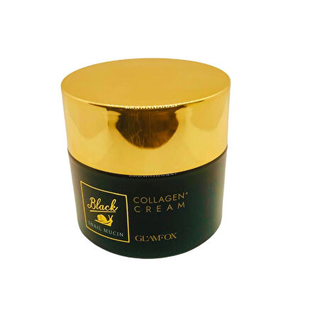 Glamfox Black Snail Mucin Collagen Cream 50 GR