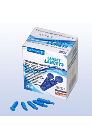 30g Lanset (parmak Delme Iğnesi) Lancet 100 Adet