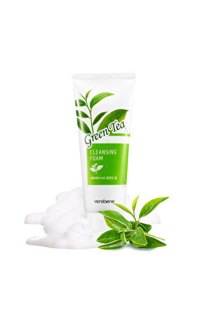 Cleansing Foam Green Tea Akneli Yüz Temizleyici Nemlendirici Yüz Temizleme Jeli Kore 150ml