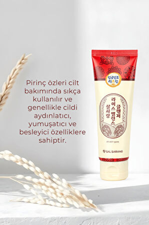 Salsarang Rice Balance Cleanser Peeling Etkili Pirinç Kepeği Temizleyici Kore Ambalajlı 120ml