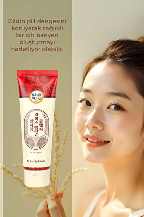 Salsarang Rice Balance Cleanser Peeling Etkili Pirinç Kepeği Temizleyici Kore Ambalajlı 120ml