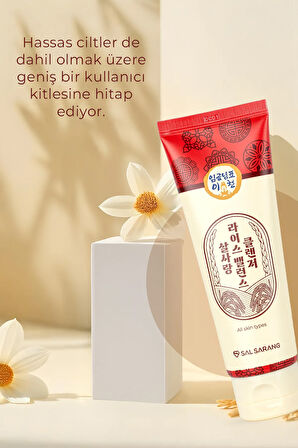 Salsarang Rice Balance Cleanser Peeling Etkili Pirinç Kepeği Temizleyici Kore Ambalajlı 120ml