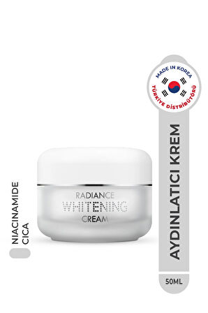Radiance Whitening Cream Leke Karşıtı Ton Eşitleyici Ve Aydınlatıcı Nemlendirici Krem Kore 50ml