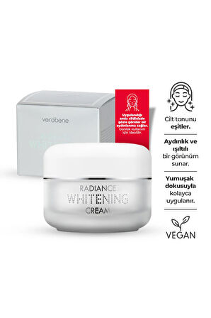 Radiance Whitening Cream Leke Karşıtı Ton Eşitleyici Ve Aydınlatıcı Nemlendirici Krem Kore 50ml