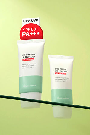 Salsarang Brightening Sun Cream Spf50 Güneş Kremi Aydınlatıcı Eşitleyici Yüksek Koruma Kore 40ml