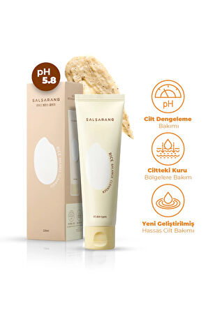Salsarang Rice Balance Cleanser Peeling Etkili Pirinç Kepeği Temizleyici Kore 120ml