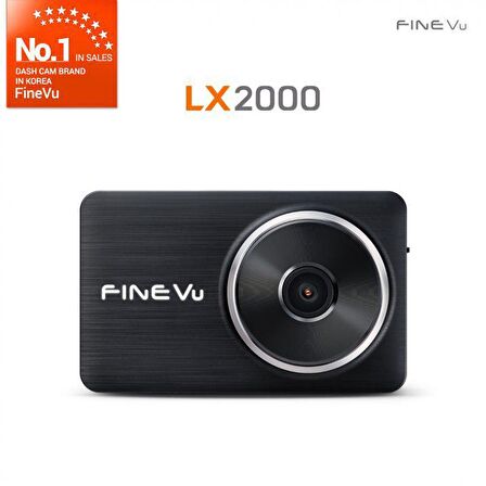 FineVu LX2000 FullHD 2 Kameralı IPS Kod Ekranlı ARAÇ KAMERASI