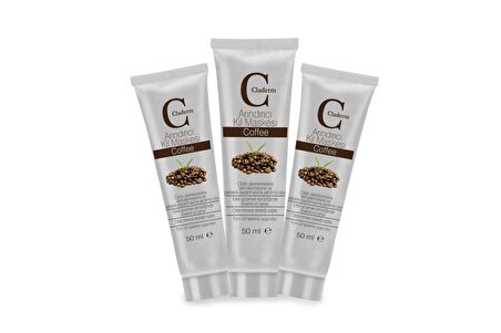 Claderm Coffee 50 ml 3 lü Avantaj Paketi