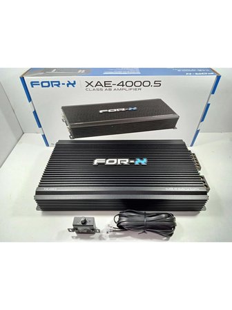 FOR-X XAE-4000.5-4X70W RMS-1X200W RMS-5 KANALLI PROFESYONEL-KALİTELİ-BAS KUMANDALI -AMFİ