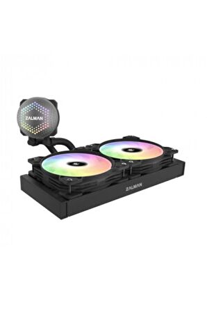 ZALMAN ALPHA28 SİYAH 2X140mm ARGB AMD/Intel LGA1700 280mm SIVI SOĞUTUCU