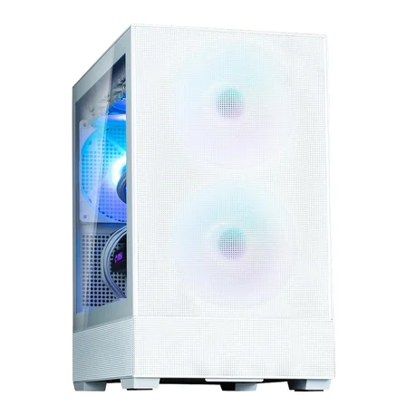 ZALMAN P30 AIR White ATX MID TOWER BEYAZ KASA 1xUSB 3.0, 1xUSB Type-C,  1xMikrofon, 1xKulaklık, 3x140mm ARGB Fan