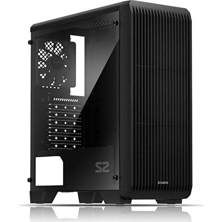 Zalman S2 TG Tek Fanlı Siyah ATX Bilgisayar Kasası