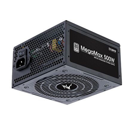 Zalman MegaMax ZM500-TXII 500W 120mm 80 Plus Power Supply