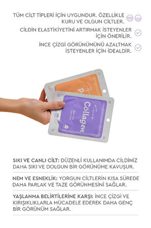 On Collagen Mask Kolajen Özlü Yüz Maskesi 10'lu