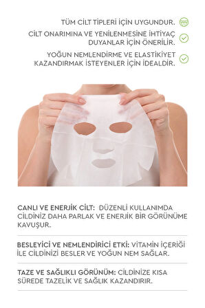 On Snail Mask - Salyangoz Özlü Yüz Maskesi 20'li