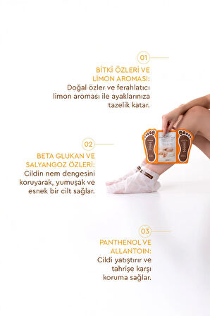 Miracle Foot Peeling Pack - Çorap Tipi Ayak Peeling Maskesi 2'li