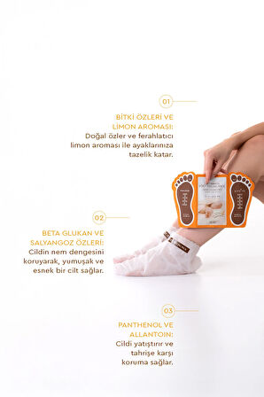 Miracle Foot Peeling Pack - Çorap Tipi Ayak Peeling Maskesi 3'lü