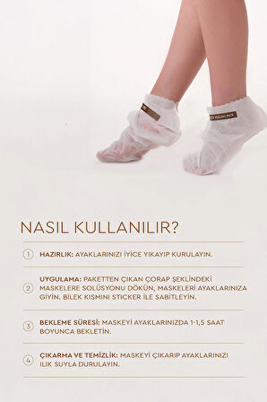 Miracle Foot Peeling Pack - Çorap Tipi Ayak Peeling Maskesi 3'lü