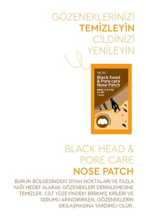 Nose Patch Siyah Nokta Ve Gözenek Için Temizleyici Burun Bandı 10'lu