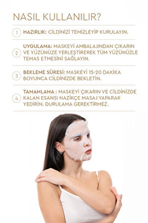 On Rice Extract Mask - Pirinç Özlü Yüz Maskesi 5'li