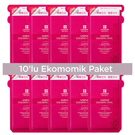 Leaders Mediu Amino Arındırıcı Maske 25ml x10 Adet