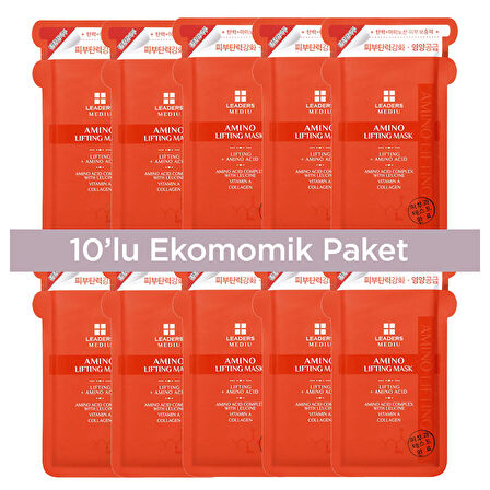 Leaders Mediu Amino Sıkılaştırıcı Maske 25ml x 10 Adet