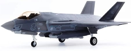 Academy F-35A Lightning II Uçak Maketi 1/72 Gri