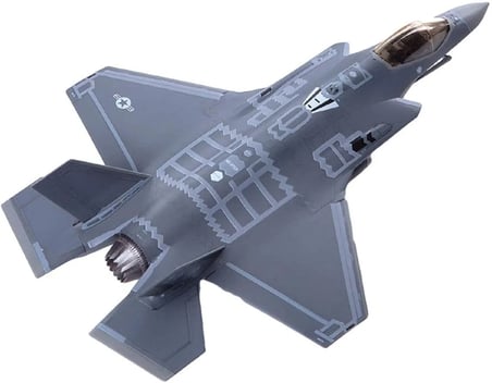 Academy F-35A Lightning II Uçak Maketi 1/72 Gri