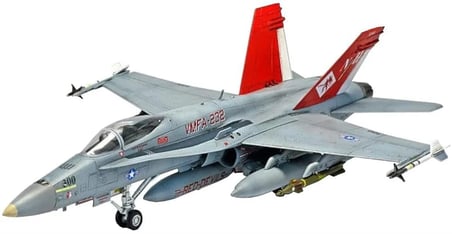 1/72 USMC F/A-18+ (VMFA-232 Red Devils) Uçak Maketi, Academy 12520