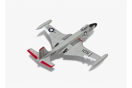1/72 USN F2H-3 VF-41 (Black Aces) Uçak Maketi, Academy 12548