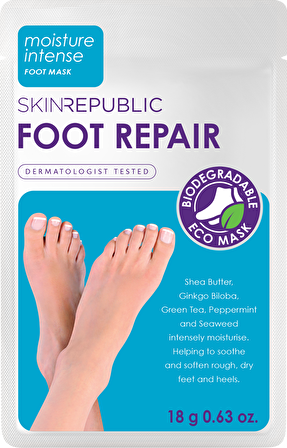 Skin Republic Foot Repair Bakım için Maske 1 Adet