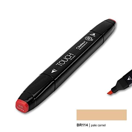 Touch Twin Marker BR114 Pale Camel