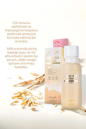 Glow Rice Serum Aydınlatıcı Onarıcı Nemlendirici Serum Hassas Ve Kuru Cilt Kore 110ml