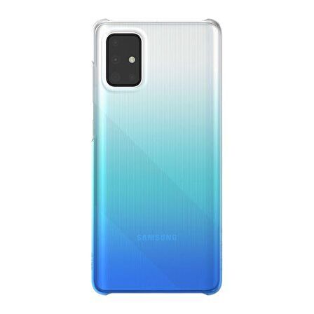 Samsung Galaxy A71 WITS Koruyucu Kılıf Mavi