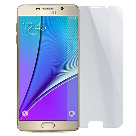 Buff Galaxy Note 5 ile Uyumlu Darbe Emici Ekran Koruyucu